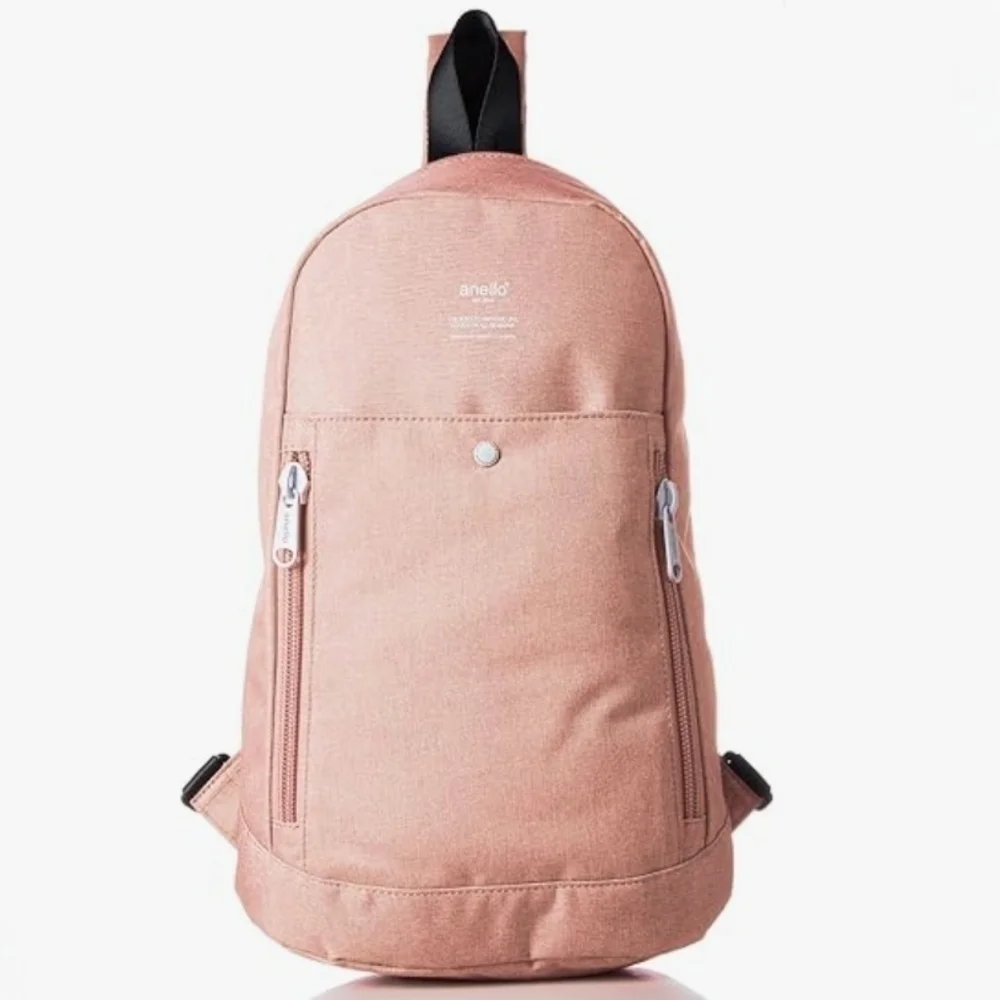 anello leather backpack pink Retro M 3771 anello anello Backpacks - Tokyo Otaku